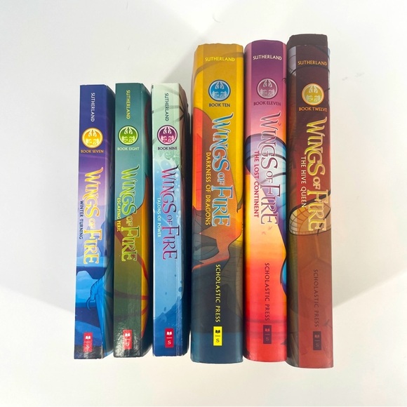 Wings OF FIRE - Tui T. Sutherland Books 7-12 - Picture 1 of 3